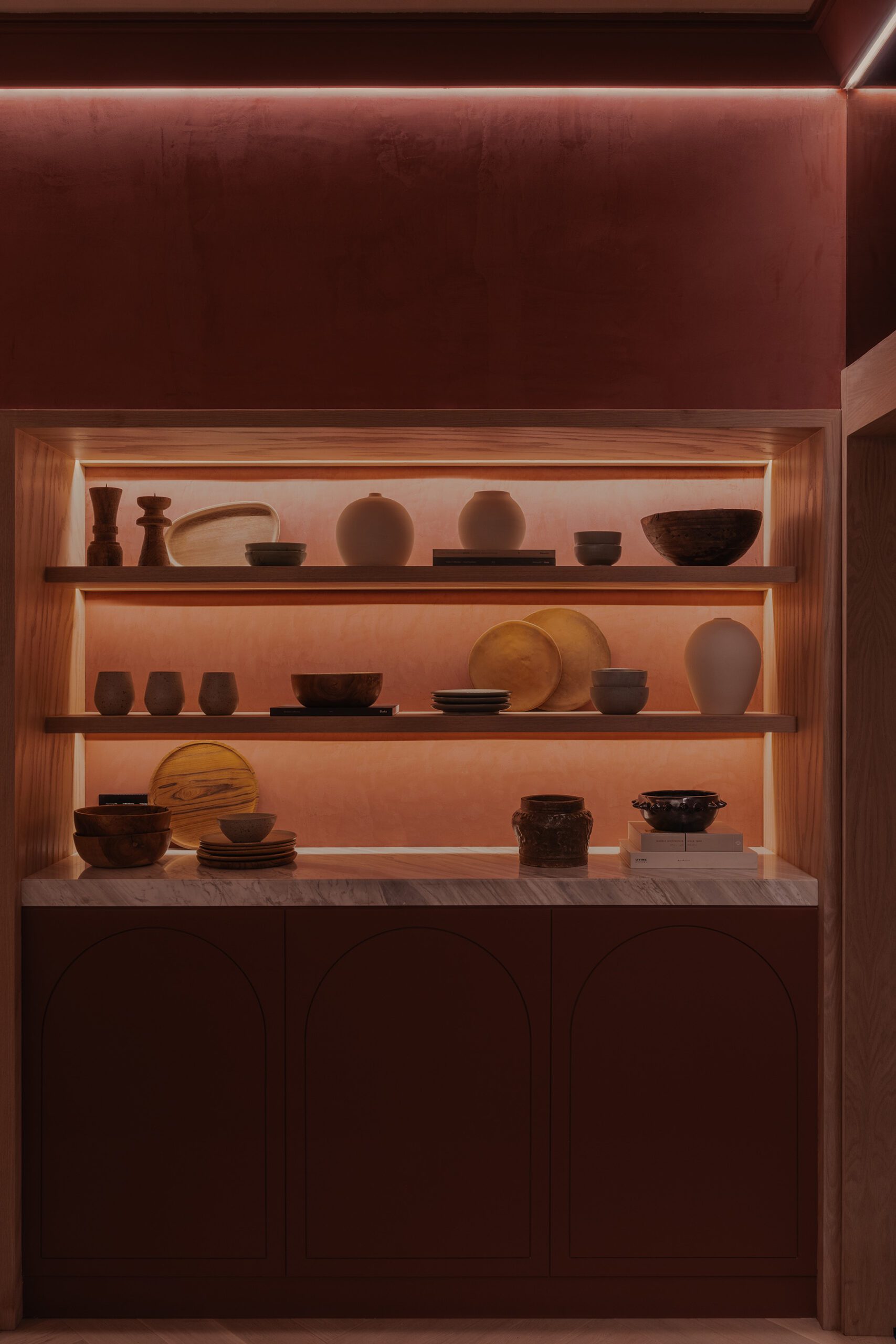 Design House 2023 Red Kitchen LOOP Design Awards